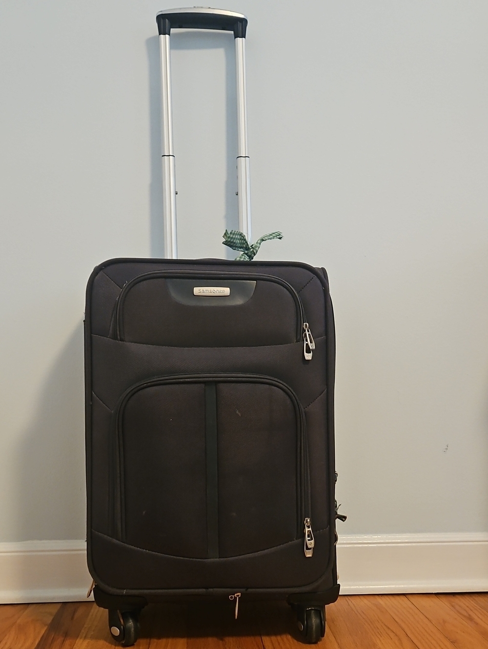 Black Spinner Carry-On Luggage - Samsonitw